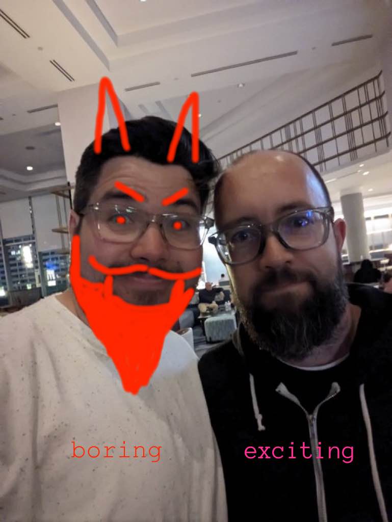 Proof Matt Swanson is boring and John Nunemaker is exciting